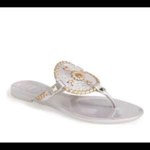 Jack Rogers Metallic Jellies perfect for summer
